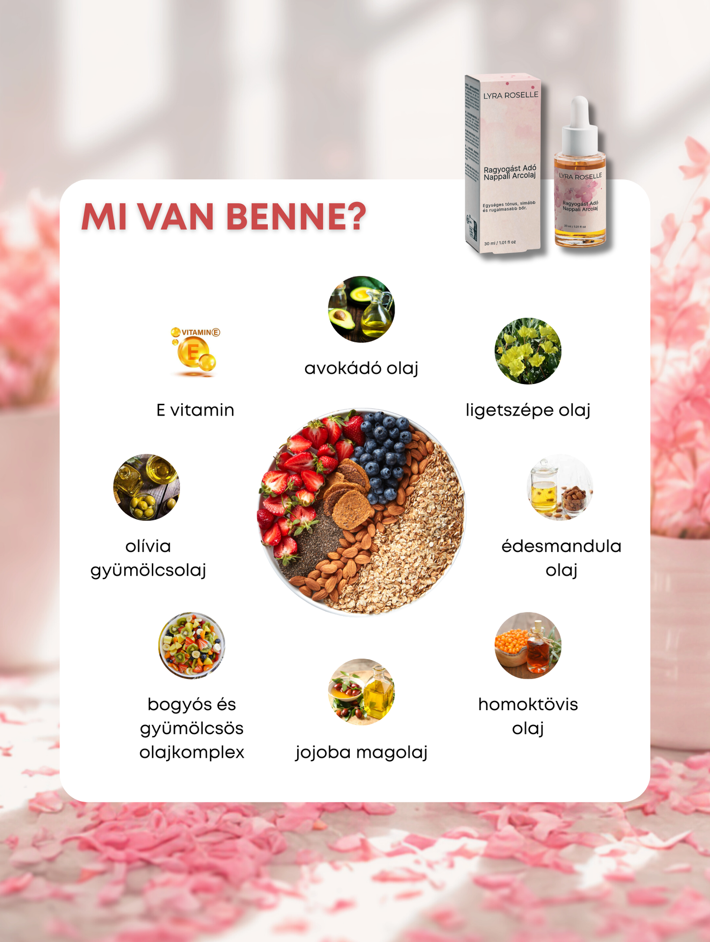 Ragyogást Adó Nappali Arcolaj