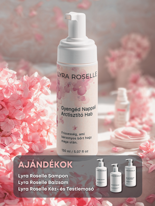 Gyengéd Nappali Arctisztító Hab