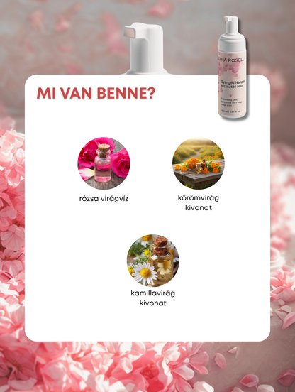 Gyengéd Nappali Arctisztító Hab