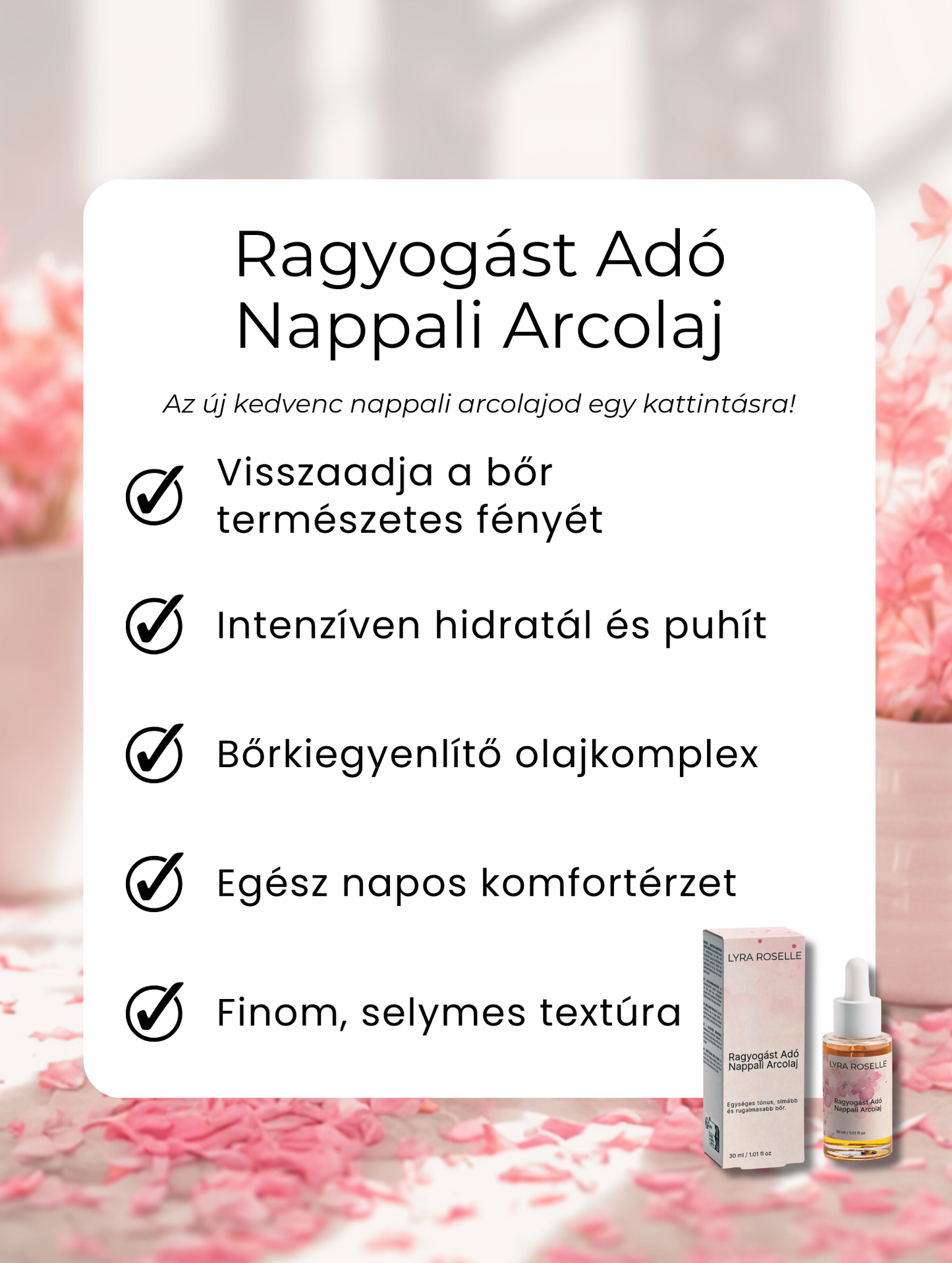 Ragyogást Adó Nappali Arcolaj