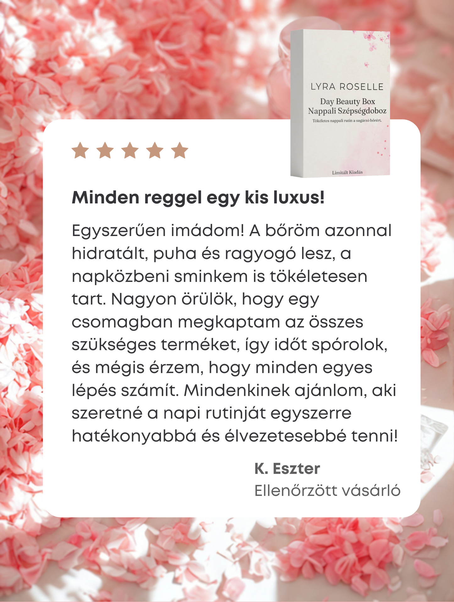 Day Beauty Box - Nappali Szépségdoboz